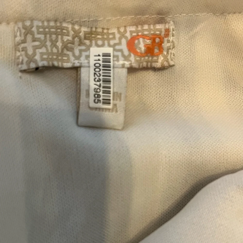 GB jumpsuit size 6 blue and white tie back - Picture 2 of 6